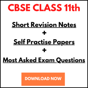 CBSE Std 11 - Notes+Papers